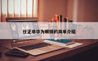 任正非华为眼镜的简单介绍