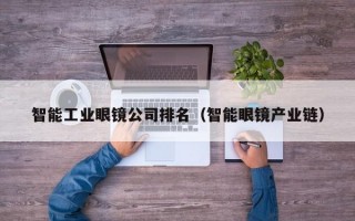 智能工业眼镜公司排名（智能眼镜产业链）