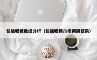 智能眼镜数据分析（智能眼镜市场调研结果）